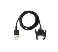 SYSTEM-S USB 2.0 Cavo 99 CM Cavo di Carica per Fitbit Charge 3 Smartwach Nero