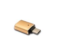 SYSTEM-S USB 3.1 Adattatore Tipo C Spina A 3.0 Spinotto Spia Luminosa 5 Gbit/ S.
