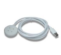 SYSTEM-S USB 3.1 Cavo 100 CM Stazione per Fitbit Versa 4 3 Senso 2 1 IN Bianco