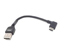 SYSTEM-S USB 3.1 Tipo C 90° a USB 2.0 A Cavo 10 cm