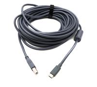 SYSTEM-S USB 3.1 Tipo C Cavo 10 M Spina A 2.0 Tipo B Spina IN Grigio