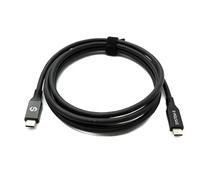 System-S USB4 200 cm cavo tipo C maschio a maschio 40 Gbps 240 W USB 4.0 cavo adattatore