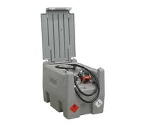 System Tank 220L Serbatoio Portatile Diesel, Pompa Automatica 12/24V | Pistola gasolio, per gasolio e olio, alimentazione 12V, 4m