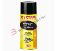 SYSTEM TT163 GRASSO SPRAY LUBRIFICANTE INGRASSATORE PTFE 400ml AREXONS 4163
