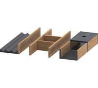 Système d'aménagement Duravit largeur 325mm, sans découpe pour le siphon, UV05030H5H50000, UV05030H5H50000, Colorazione: Rovere naturale massiccio