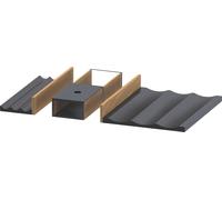 Système d'aménagement Duravit Set largeur 462mm, sans découpe pour le siphon, UV05110H5H50000, UV05110H5H50000, Colorazione: Rovere naturale massiccio