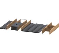 Système d'aménagement Duravit Set largeur 579mm, sans découpe de siphon, UV05140H5H50000, UV05140H5H50000, Colorazione: Rovere naturale massiccio