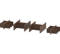 Système d'aménagement Duravit Set largeur 844mm, sans découpe de siphon, UV0528077770000, UV0528077770000, Colorazione: Noce americano massiccio