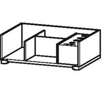 Système d'ameublement Duravit pour largeurs de caisson 550 mm, sans découpe pour siphon, UV992107878, UV992107878, Colorazione: acero massiccio