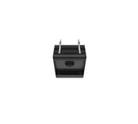 Système de plafond à encastrer linéaire Gessi, corps de base L = 250 mm avec panneau intérieur à 1 trou pour max. 1 module, 61121299, 61121299