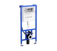 Système dinstallation LAUFEN CW2, pour WC suspendus et WC douche, avec réservoir de rinçage, rinçage à deux quantités 6/3 litres, H8946610000001, H8946610000001