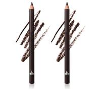 Systemous 24 Hr Waterproof Eyeliner Duo Sharpenable Eye Pencil, Systemous 2 In 1 Eyeliner and Eyebrow Pencil, No Smudging, Fading, Smooth and Easy to Color (02#)