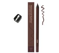 Systemous Eyeliner Pencil, Systemous 24 Hr Waterproof Eyeliner Duo Sharpenable Eye Pencil, Long Lasting 2 in 1 Eye Liner and Eyebrow Pencils Waterproof Eyeliners For Eye Makeup (Plum)