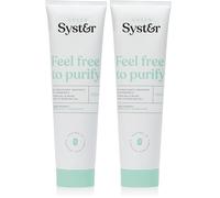 Syster - Gel Detergente Viso Nutriente all'Olio di Mandorla - Detergente viso pelle grassa e pelle sensibile - Latte detergente viso - Vegan, Made in Italy, Senza Parabeni, Senza Siliconi - 150ml