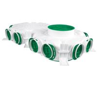 SYSTERM Scatola di distribuzione DN 160/200-12x75, accessori per recupero, ventilazione, riscaldamento, HVAC, sistema HVC, recupero del calore, ventilazione, scatola di distribuzione, impianto di