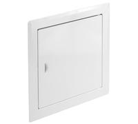 SYSTERM - Sportello di ispezione in acciaio per ispezione e copertura, chiusura magnetica, bianco, dimensioni a scelta (1, bianco, 60 x 60 cm)