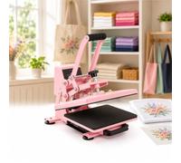 SYSXLT Pressa for trasferimento a Sublimazione a Conchiglia | For magliette, felpe con cappuccio, abbigliamento da squadra e tessuti