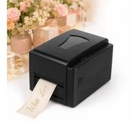 SYSXLT Stampante a nastro, stampante for etichette con codice a barre | Risoluzione 300 DPI, for matrimoni, feste, compleanni e decorazioni for la casa.