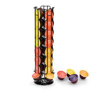 SYSYLY Porta Capsule Caffe per 32 Capsules Dolce Gusto, Porta Cialde per Dolce Gusto, Capsule Dispenser, Portacapsule per macchine da caffè,Fondo Antiscivolo,Nero