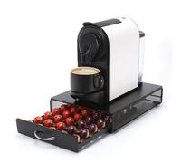 SYSYLY Porta Capsule da Caffè per Originalline,Organizer per Capsule di Caffè,Cassetto Porta Cialde per 40 Cialde, 32x23.5x7 cm, Ideale per Piccoli Spazi.