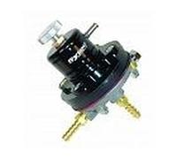 Sytec 1:1 Regolabile Motorsport Carburante Pressione Regolatore 8mm Code Nero