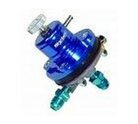 Sytec 1:1 Regolabile Motorsport Carburante Regolatore di Pressione Blu -6 Jic