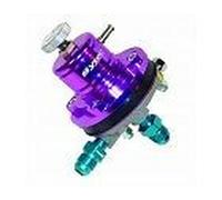 Sytec 1:1 Regolabile Motorsport Carburante Regolatore di Pressione Viola -6 Jic