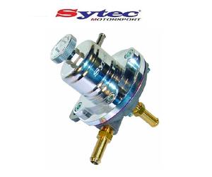 Sytec 1:1 Sar Regolabile 1-5 Barra Regolatore Pressione Caburante (Argento) 8mm
