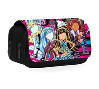 SYTTNUM Anime Astuccio per Matite,Cartone Animato Astuccio,Design a due Livelli,Regalo per Bambini e Appassionati di Anime