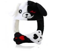 SYTTNUM Cappello Orso Con Orecchie Che Si Muovono Cute Peluche Cappelli Orecchie Che Si Alzano Kawaii Regalo Di Compleanno Di Natale Pasqua Per Bambini Uomini Donne Ragazzi Ragazze Halloween,Cosplay