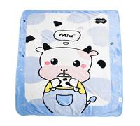 SYTTNUM Cartone Animato Coperta, Coperta per Bambini,Cartoni Animati Stampa Morbida Coperte Comfort Calda per Tutte le stagioni,morbida per camera da letto,ufficio, divano(100 * 140cm)