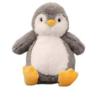 SYTTNUM Pinguini Di Peluches, Morbido Pinguino Peluche, Simpatico Animale Peluches Pinguini, Bambolo Grigio Bambola Regalo Di Compleanno Per Bambini, Presente Per Ogni Età e Occasione 25cm
