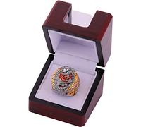 SYUFRE Anello Dei Campioni, Tutte Le Repliche Degli Anelli Dei Campioni Precedenti, con Espositore, per i Fan, Gli Amici e il Compleanno Della Famiglia/2019 Chiefs/11