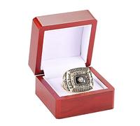 SYUFRE Anello Dei Campioni, Tutte Le Repliche Degli Anelli Dei Campioni Precedenti, con Espositore, per i Fan, Gli Amici e il Compleanno Della Famiglia/1974 Steelers/11