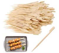 SYUTBOU 1000 spiedini in bambù di colore naturale, 15 cm, per snack, feste e catering