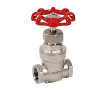 Syveco 106004 Serie 106 BSP - Valvola di sbarramento, corpo in acciaio INOX, PN16, diametro 1/2"