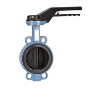 Syveco 1150200 Serie 1150 - Valvola di chiusura in acciaio INOX e ghisa, corpo in ghisa EN GJS500-7, manicotto EPDM PN10/16, M200