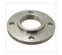 Syveco 2158015 Serie 2158 BTG Electro Zinc Plated Flangia in acciaio forgiato, eccellenza, filettatura, tipo 13B1, PN10/40, EN1092-1, M15