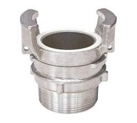Syveco 2413050 Serie 2413 - Raccordi Idraulici, Guarnizioni Simmetriche in alluminio, guarnizione NBR, 12 maschio, BSP 2