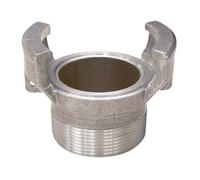 Syveco 2415020 Serie 2415 - Raccordi simmetrici in alluminio senza guarnizione, 1/2 BSP esterni senza serratura, 3/4" BSP