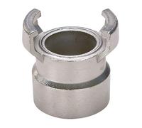Syveco 2426032 Serie 2426 - Raccordi simmetrici in acciaio inox 316, senza guarnizione, 1/2 BSP femmina, senza serratura, 1-1/4" BSP