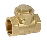 Syveco 302010 Serie 302 - Valvola monopalino in ottone NBR, PN10, 2-1/2" BSP