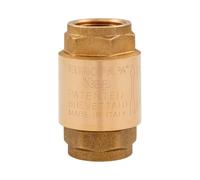 Syveco 305010 Serie 305 - Valvola in ottone per tutte le posizioni, chiusura in ottone/acciaio INOX, PN25, 2-1/2" BSP