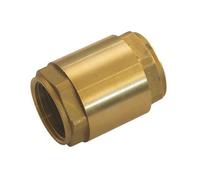 Syveco 307010 Serie 307 - Valvola in ottone per tutte le posizioni, con chiusura in ottone, PN12, 2-1/2" BSP