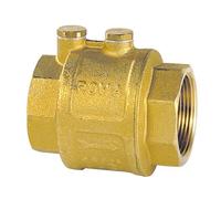 Syveco 315008 Serie 315 - Valvola di scarico in ottone con pulizia e tappo in acciaio INOX, PN18, 1-1/2" BSP