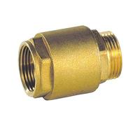 Syveco 317004 Serie 317 - Valvola di setaccio in ottone, Hostaform Shutter, Femmina/Maschio BSP, PN16, 1/2" MBSP x 1/2" FBSP