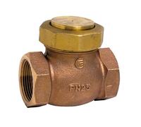 Syveco 354002 Serie 354 - Valvola in bronzo con galleggiamento verticale, seduta in acciaio INOX, valvola PTFE, PN25, 1/4" BSP