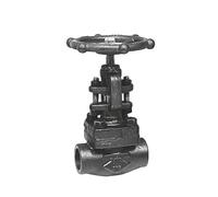 Syveco 414005 Serie 414 - Valvola di passaggio in acciaio al carbonio, Trim 8, 800 lbs, 3/4" FBSP