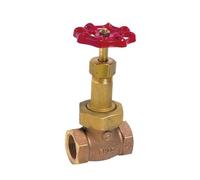 Syveco 454005 Serie 454 - Valvola di passaggio in bronzo/PTFE, PN25, 3/4" BSP