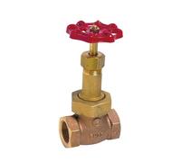 Syveco 454007 Serie 454 Bronzo/PTFE Valvola di passaggio PN25, 1-1/4" BSP